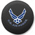 U.S. Air Force Tire Cover, Size Universal Small - 28.5 inches, Black - Image 1