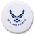 U.S. Air Force Tire Cover, Size Universal Small - 28.5 inches, White - Image 1