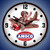 Amoco Aviation Wall Clock, LED Lighted: Airplane Theme