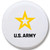U.S. Army Tire Cover, Size Universal Small - 28.5 inches, White - Image 1