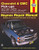 Chevy, GMC Pickups, Suburban, Blazer, Jimmy, Tahoe, Yukon, Denali Repair Manual 1988-2000