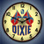 Dixie Gas Wall Clock, LED Lighted: Gas / Oil Theme