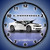 G5 Camaro Wall Clock, LED Lighted, Summit White