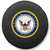 U.S. Navy Tire Cover, Size N - 24 inches, Black - Image 1