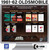 1961-1962 Oldsmobile Shop Manuals, Sales Literature & Parts Books Kit on USB