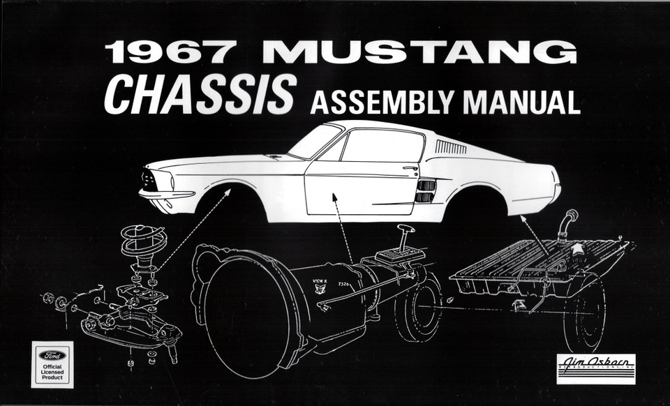 1967 Ford Mustang Body Assembly Manual