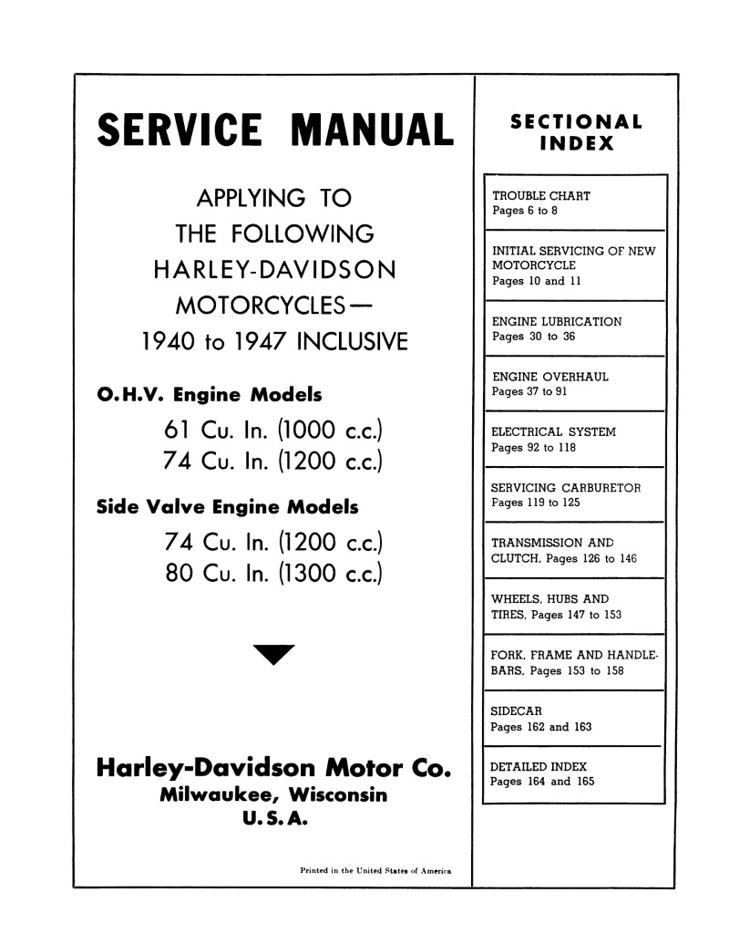 HARLEY DAVIDSON TC96 マニュアル Repair Manual - For Harley Softail '06-'10 – TC Bros