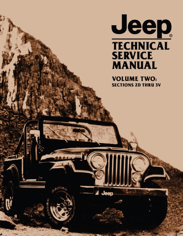 1982 Jeep Shop Manual - OEM Service / Repair Book