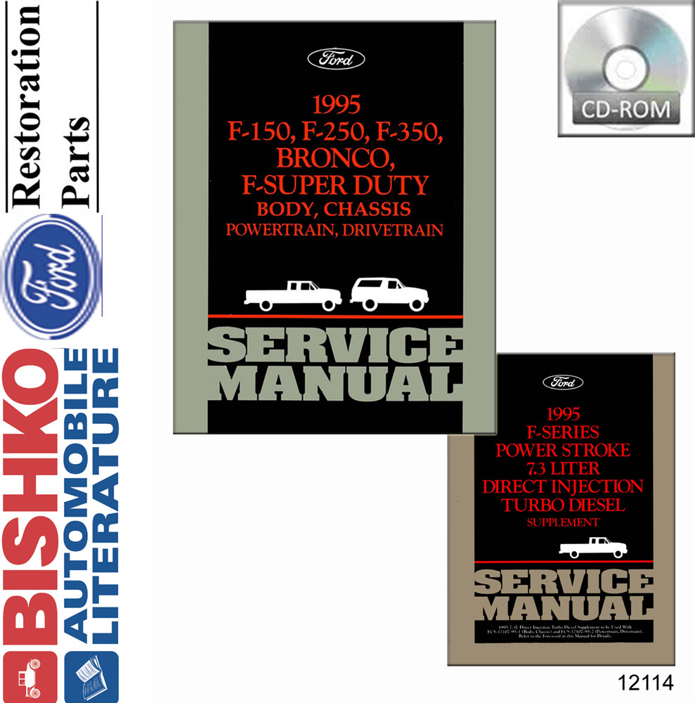 1995 Ford F-Series 7.3L Diesel Service Manual Supplement - Detroit Iron