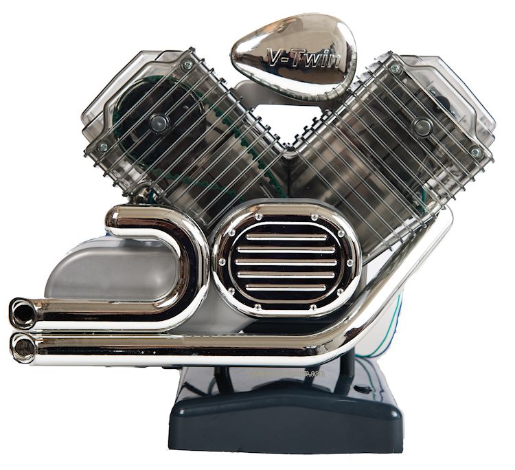 V Twin Small Bike Motor R28 Mini OHV V-Twin V2 Engine Double