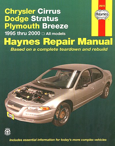 Chrysler Cirrus, Dodge Stratus, Plymouth Breeze Repair Manual 1995-2000