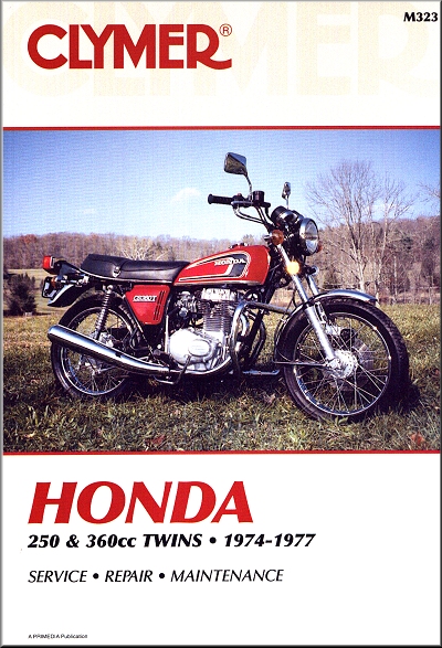 Honda 250, 360cc Twin Repair Manual 1974-1977 | Clymer M323