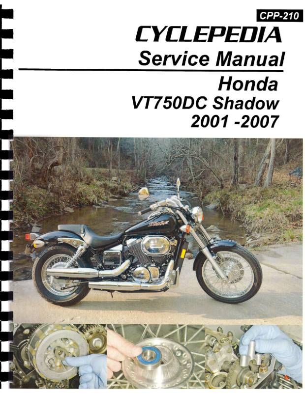 Honda VT750DC Shadow Spirit Service Manual: 2001-2007