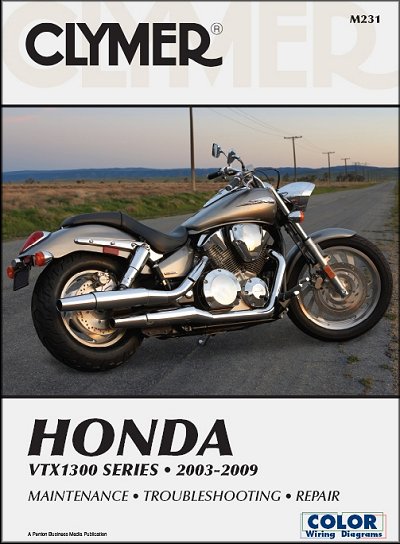 Honda VTX1300 Series Repair Manual 2003-2009 | Clymer M231