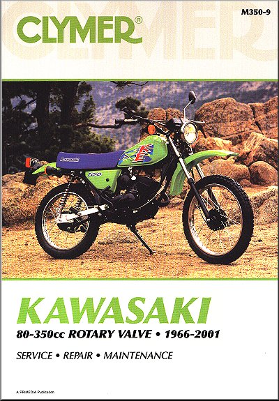 Kawasaki KD80, KX125, KS125, KE175 Repair Manual 1966-2001 | Clymer