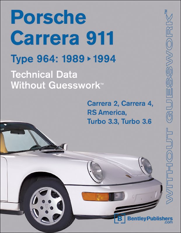 ポルシェ964カレラ4 Service Infomation Technik冊子 Porsche 964 Carrera 2/4 Technical Data - RS America, Turbo 3.3 and 3.6