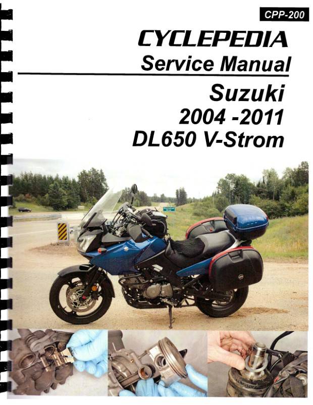 Suzuki DL650 V-Strom Service Manual: 2004-2011
