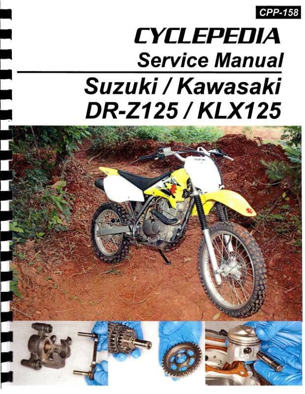 Suzuki DR-Z125 / Kawasaki KLX125 Service Manual: 2003-2021