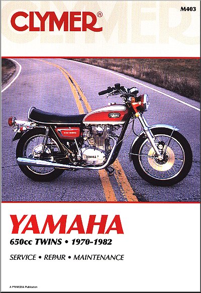 Yamaha 650 XS1, XS2, TX650, XS650 Repair Manual 1970-1982 | Clymer
