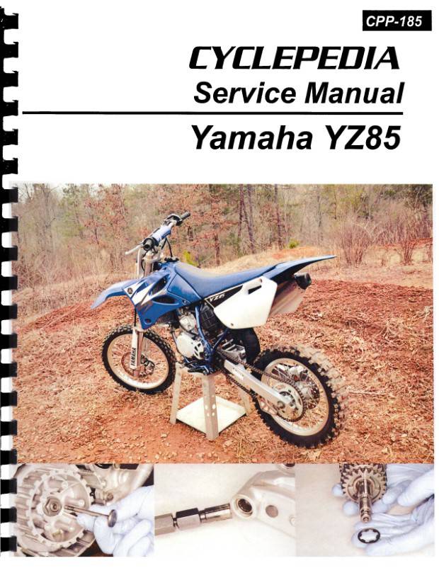 Yamaha YZ85 Service Manual 2002-2018