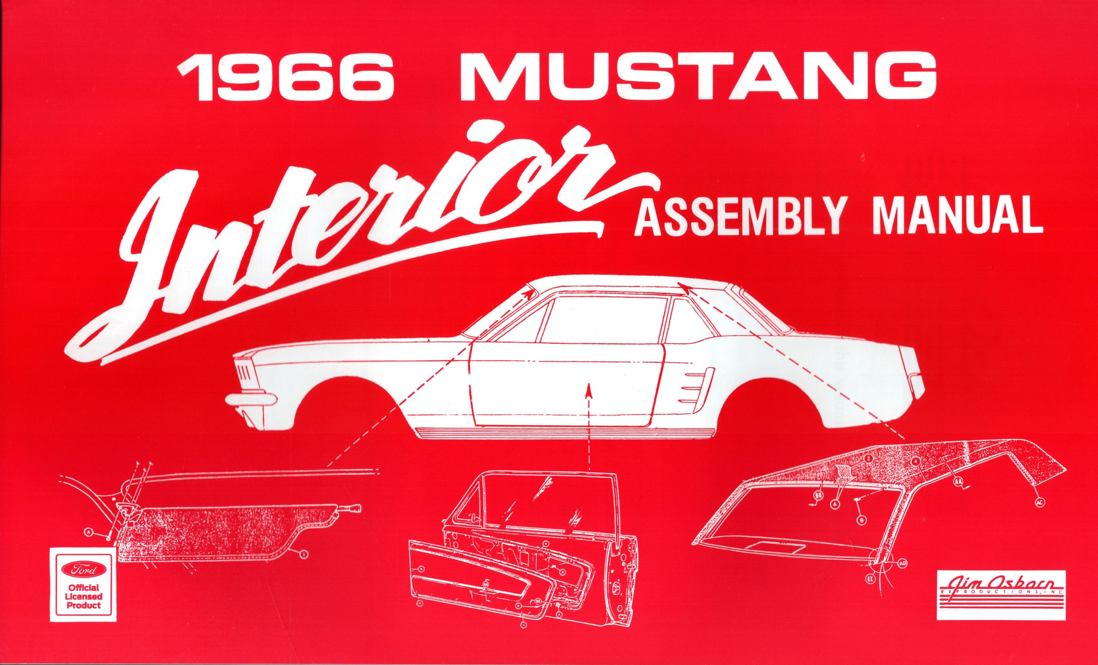 1966 MUSTANG ASSEMBLY MANUAL PDF visual data 8