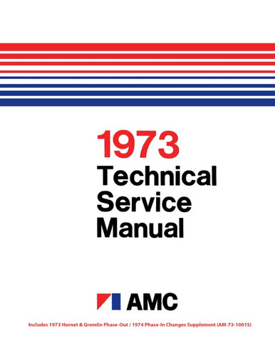 1971 AMC Service Shop Repair Manual – Engine, Drivetrain, Electrical Guide