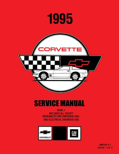 1995 Chevrolet Corvette Service Manual - OEM
