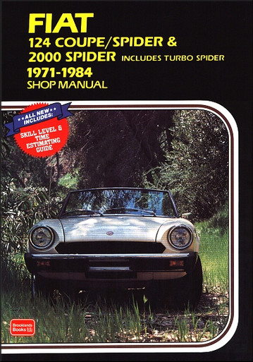 アクセサリー Fiat 124 Coupe/Spider & 2000 Shop Manual fiat-124-coupe-spider-2000-