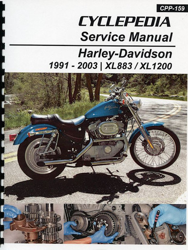 ハーレーダビッドソン スポーツスター XLH 883 1200 マニュアル Harley-Davidson XL883 / XL1200 Service Manual: 1991-2003