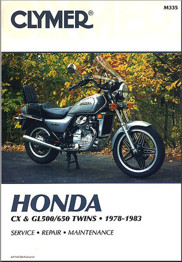 Honda CX500, GL500, GL650, Silverwing Repair Manual 1978-1983