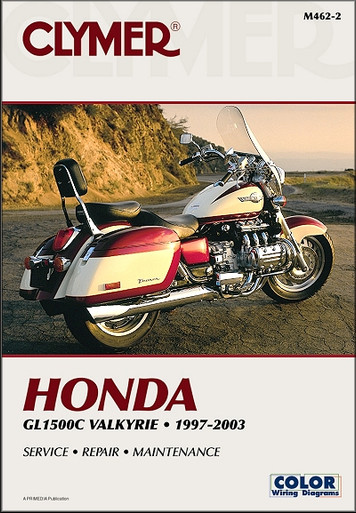 Honda Valkyrie Service &amp; Repair Manual 1997-2003 - Clymer M462-2