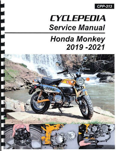 HONDA Monkey/Monkey Limited サービスマニュアル Honda Monkey 125 / 125A Service Manual 2019 - 2021