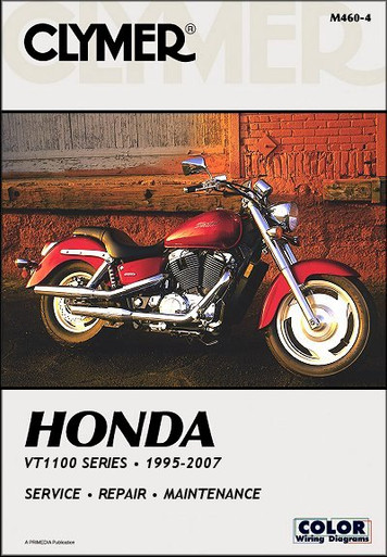 Honda VT1100 Shadow Series Repair Manual 1995-2007 - Clymer