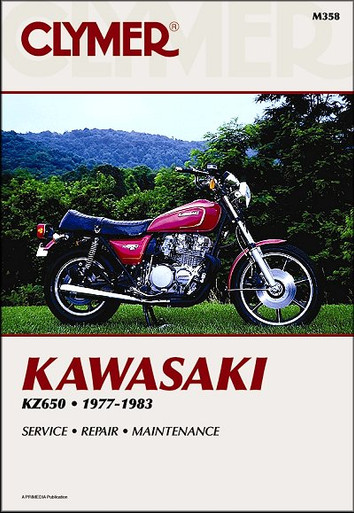 Kawasaki KZ650 Repair & Service Manual 1977-1983|Clymer M358