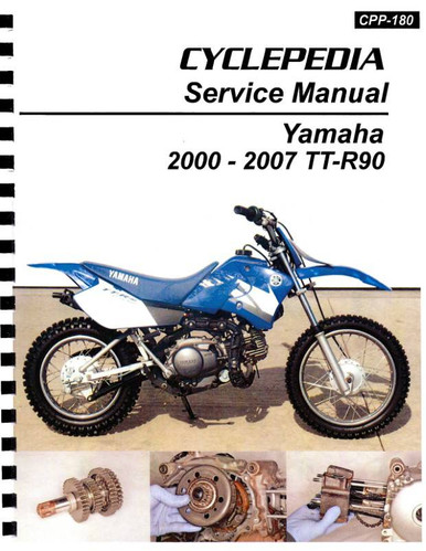 Yamaha TT-R90 Motorcycle Service Manual 2000 - 2007