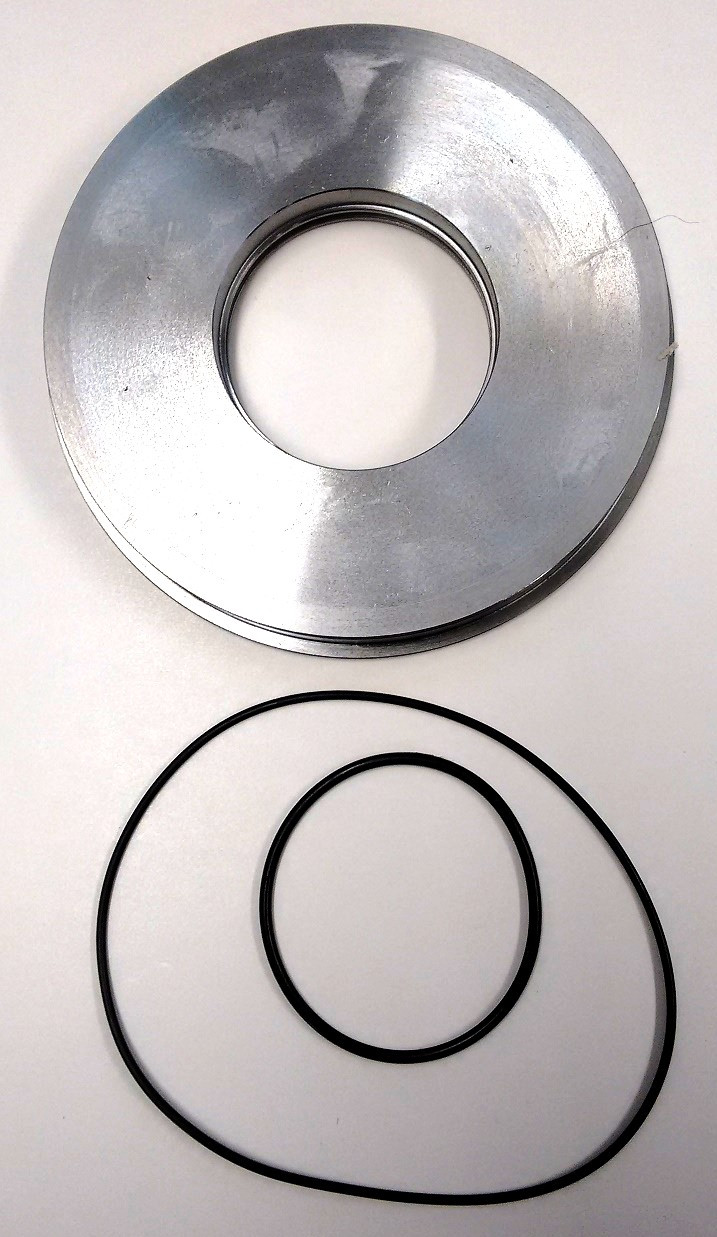 This is a new design piston made from steel with 2 Viton O-Rings

Bottem View