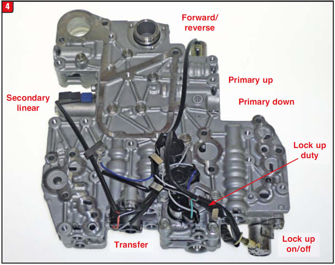 Subaru Linear Tronic CVT Lock Up on/of Solenoid