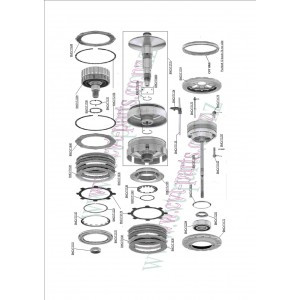 Secondary pulley Support Bearing