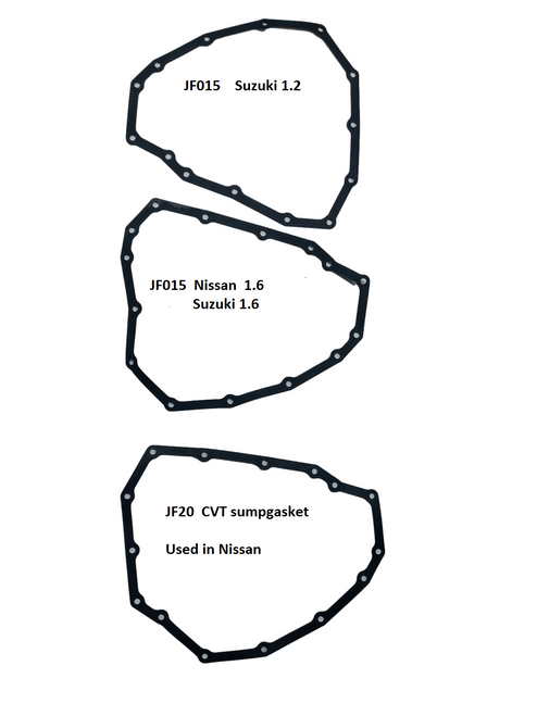 Here you can see the different between the 3 gaskets on the website