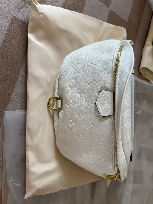 White bum bag