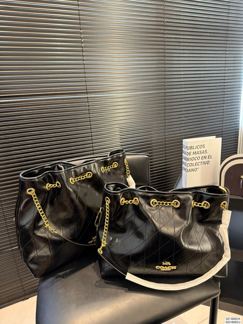 Black leather Evelyn