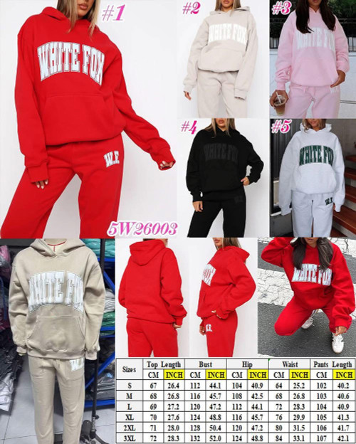 White fox lounge sets