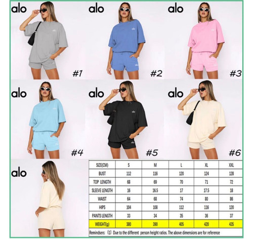 A - yoga top amd shorts set