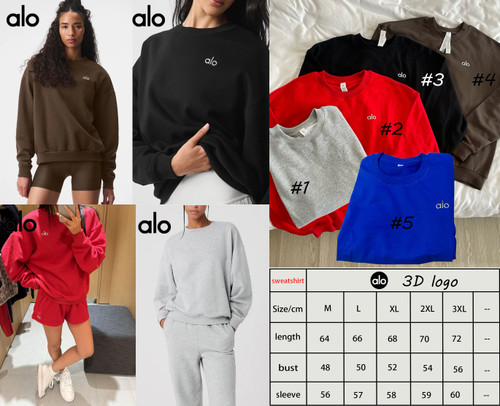 A- long sleeve crewneck