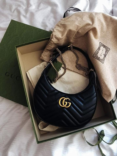 Marmont small shoulder bag black