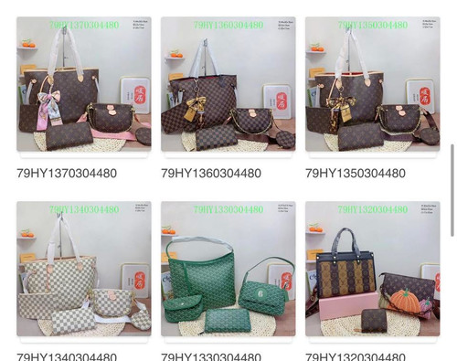 Neverfull mixture bag sets