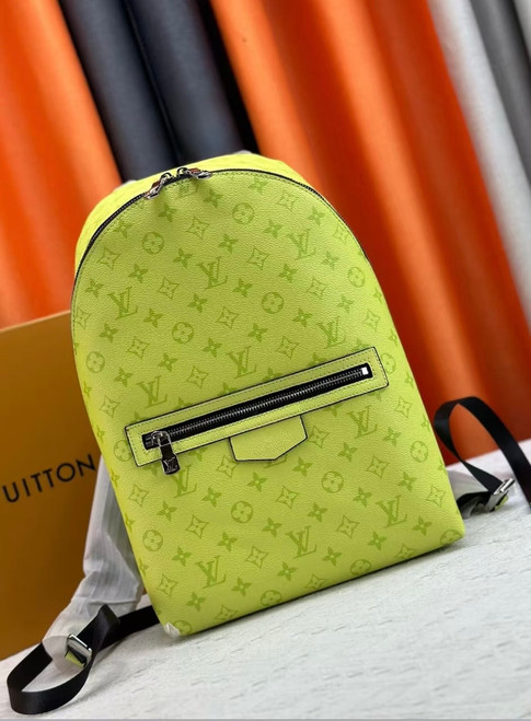 Lime green discovery slim backpack