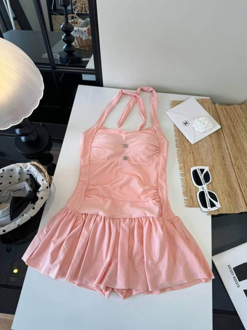 Baby pink C swimsuit