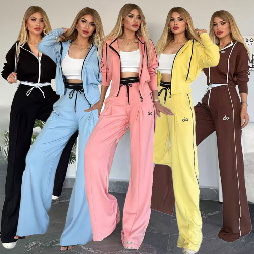 A zip up set -