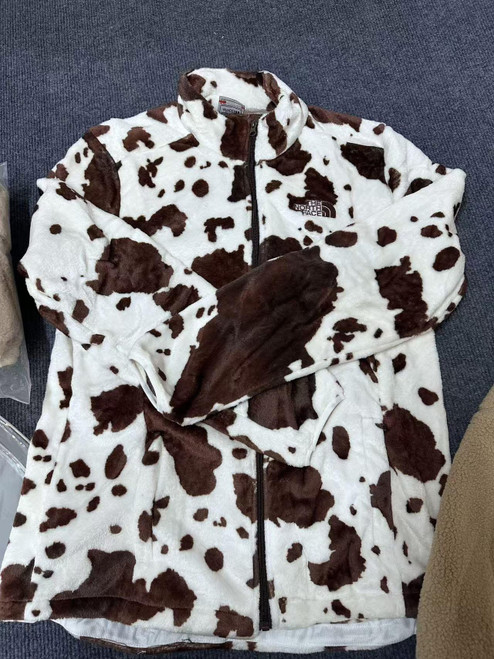 Fuzzy cow jacket